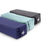 Travel Yoga Bolster in 3 Farben mit Buchweizenschalen