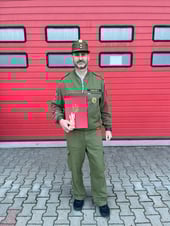 BI Ringbauer mit dem neu erworbenen FLA in Gold