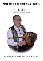 Notenheft Toni Bürgler
