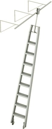 Roll-Hängeleitern-Anlagen JUST Leitern AG