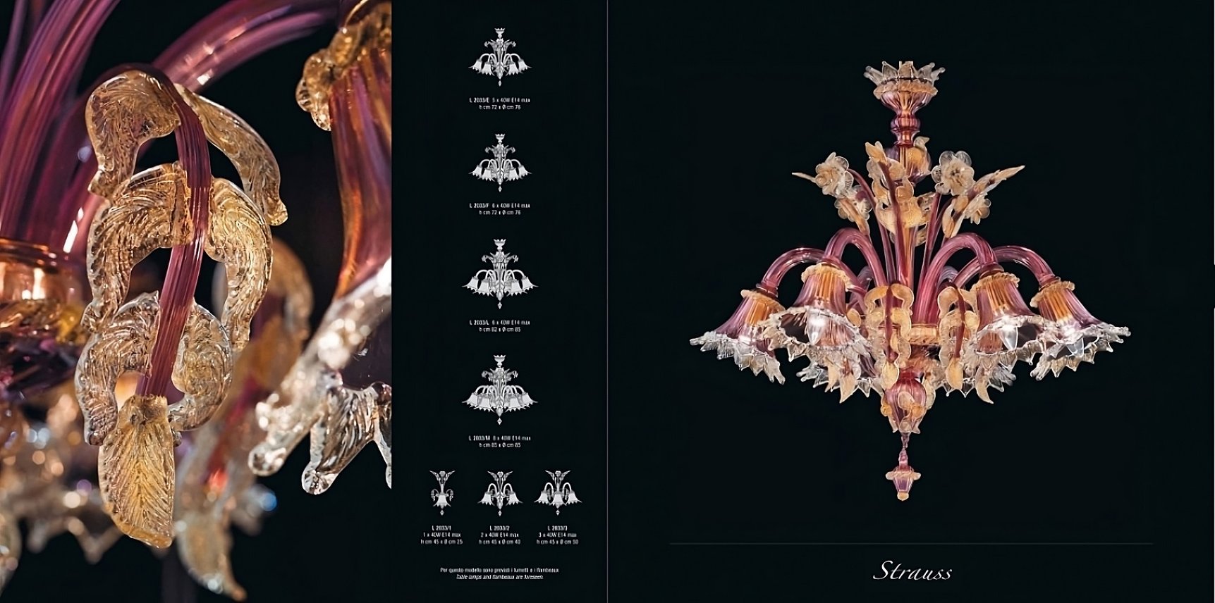 strauss-lampadario-ametista-oro-murano