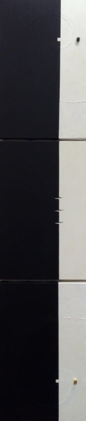 Time Line 2 F4×3   242mm×999mm(3pieces)   Acrylic 2011