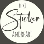 Sticker/Aufkleber "Geburtstag/Danke/Freundschaft"