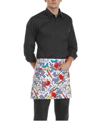 Grembiule unisex linea Egochef Fantasy ideale per settore alimentare