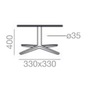 Andreu World QUATTRO Occasional Table Outdoor furniture puntod