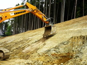 Hangstabilisierung mittelks RSS Flüssigboden