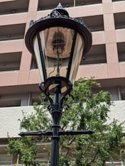 馬車道のガス灯