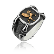 Herrenringe kaufen aus der Gremlin-Kollektion: Silber, Rotgold 