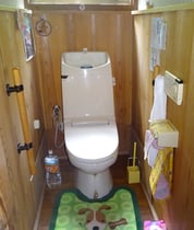 トイレリフォーム　施工前　千葉　佐倉市　スリーエイトホーム TOTO 