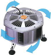 床下の換気／アセットファン／床下ファン