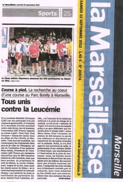 marseillaise course contre leucémie myéloïde chronique lmc france