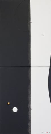 SUPER TIME LINE II  21  318mm×820mm  F6×2   Acrylic, wood   2017