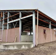 Neubau eines Schweinemaststalls mit Haltuingsstufe 4