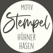Motivstempel "Hühner und Osterhasen"
