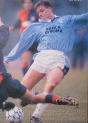 Heimtrikot. Sponsor Banca di Roma.