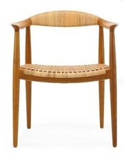 the armchair, known as JH-501/503, ‘The round chair’ or simply ‘The chair’