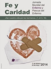 Cartel de la Jornada Mundial del Enfermo 2014