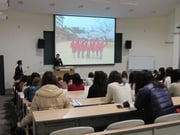 大学での講義の様子