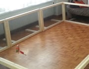 der Innenauslauf nimmt Formen an...