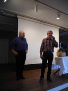 Ruedi Brunner (r.), Präsident FJVZ, bei seiner Begrüssung