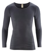 Living Crafts navy graphite Langarm Unterhemd