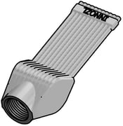 Boquilla impresa en 3D de 25 mm de ancho (SL38-75-25-5-2,0-TI)