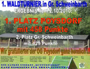 Waldturnier Gr. Schweinbarth 02.10.2010