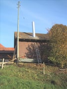 Abgasanlage von Stückholzheizung Fisa AG, Kaminbau