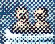 Aus der Reihe "Geschichten ohne Handlung", fortlaufende Serie, ÖL/Acryl auf Leinwand, 40 x 50 cm