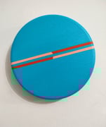  Tercer Intervalo -  Tat Tvam Asi - Mutaciones del Espíritu - Acrílico sobre tela - 30 cm diámetro- 2020 - ©María de la Vega/SpiritusDLV