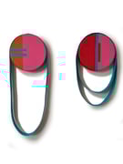 Oscilación parte de un todo- Serie mutaciones del Espíritu - Acrílico sobre tela y textiles manufacturados- medidas variables - 2022 - ©María de la Vega/SpiritusDLV