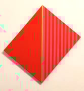 Rotación del campo de fuerza 007 - Serie Mutaciones del Espíritu  - Acrílico sobre tela -  78 x 78 cm -  2022 -  ©María de la Vega/SpiritusDLV