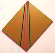 Acompañamiento - Serie Mutaciones del Espíritu - Acrílico sobre tela -  78 x 78 cm - 2022 -  ©María de la Vega/SpiritusDLV