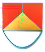  Transmutación (amor) - Serie mutaciones del Espíritu - Acrílico sobre tela y textil manufacturado - 120x131cm - 2022 -  ©María de la Vega | SpiritusDLV