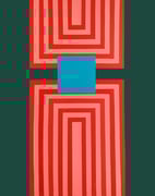 El cielo sobre mi - Serie Mutaciones del Espíritu-Acrílico sobre tela - 60x50cm - 2024 - ©María de la Vega | SpiritusDLV