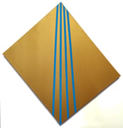 Caminos de ascensión - Serie Mutaciones del Espíritu  Acrílico sobre tela 78 x 78 cm 2022 - ©María de la Vega/SpiritusDLV