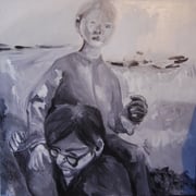 Johan Kokov, Père et fils, coll. privée.