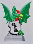 Bild Nr.37: Der Basilisk auf der Wettsteinbrücke, 18x24 