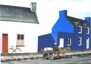 Strassenszene in Irland, 40x30