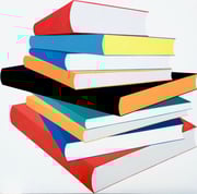 Das schwarze Buch, 80x80,Acryl (Privatbesitz)