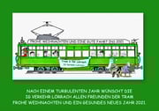 Weihnachts- und Neujahrskarte IG VERKEHR LÖRRACH 2020/21