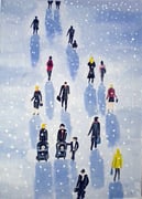 Schneetreiben, 30x40 (Privatbesitz)