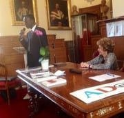 Monsieur Abraham, table ronde francophonie.