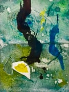 Shared sequences, 2017, calcografia a olio, 15 x 21 cm