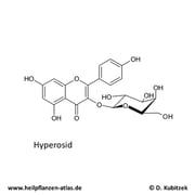 Hyperosid Strukturformel