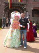 Avec Shane Rangi (Le monde de Narnia, Le seigneur des annaux)