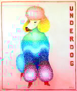 Underdog 70x90 cm. Öl auf Leinwand ©Sonja Rieser 2022