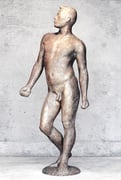 「若い男・2 」　　　　　　　　　　　　　　　H.180x75x65cm / FRP / 1985