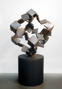 "Metamorphosis - inside out  (M-12)"　　　　　H.170x95x100cm / corten steel / 2005*