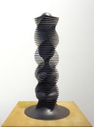 “Space - bubble  (K-60)"　　　　　H.72xW.33xD.33cm / mild steel / 2017